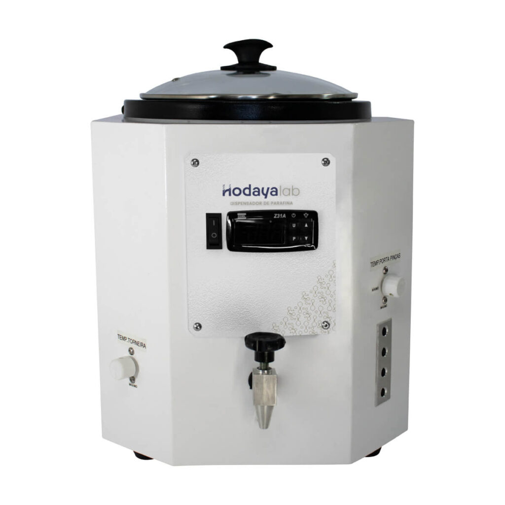 Dispensador de parafina DP25 Hodayalab sem pedal para inclusão de tecidos