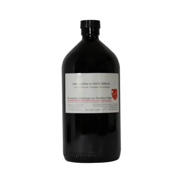 Frasco de Hematoxilina de Harris 1 Litro da marca Procito