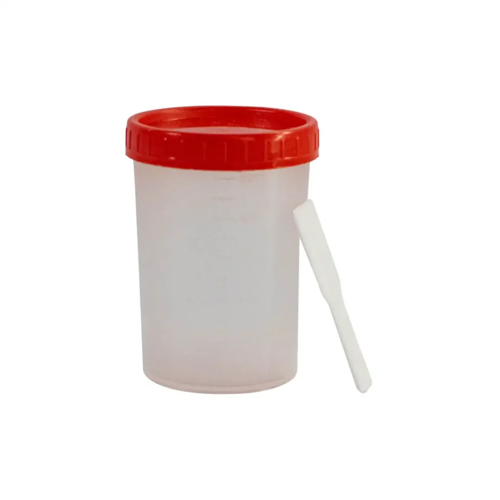 Coletor universal de 50ml com 150 unidades para coleta de amostras