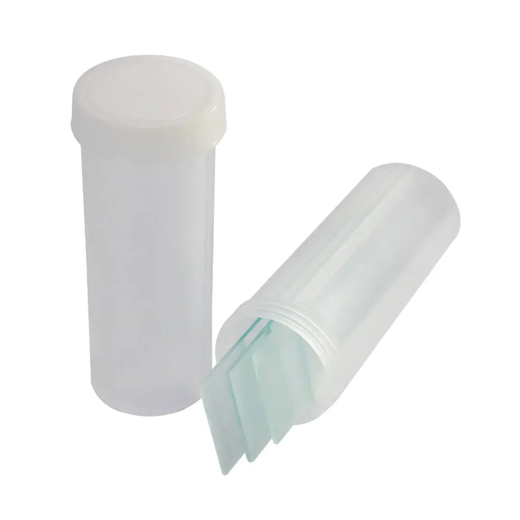 Porta lâmina tipo frasco para 3 lâminas