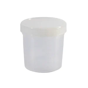 Coletor universal de 80ml com 100 unidades para coleta de amostras.