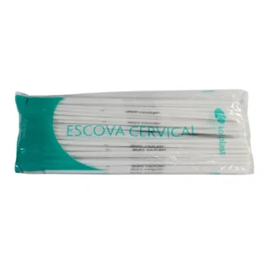 Escova Endocervical utilizada para coleta de amostras ginecológicas