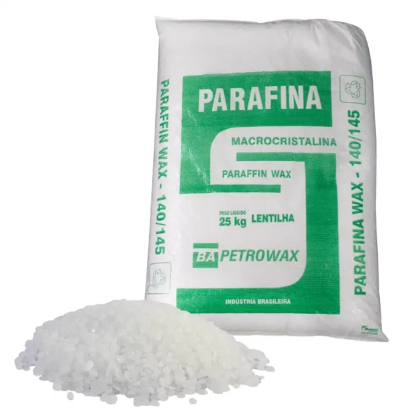 Saco de 25kg Parafina Lentilhada