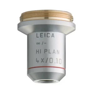 Objetiva para Microscópio Leica 4x/0.10 ∞/-