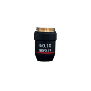 Objetiva Leica 4x/0.1 160/- - Para Microscópios com Tubo de 160mm
