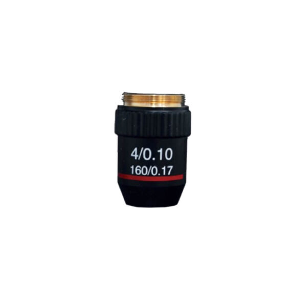 Objetiva Leica 4x/0.1 160/- - Para Microscópios com Tubo de 160mm
