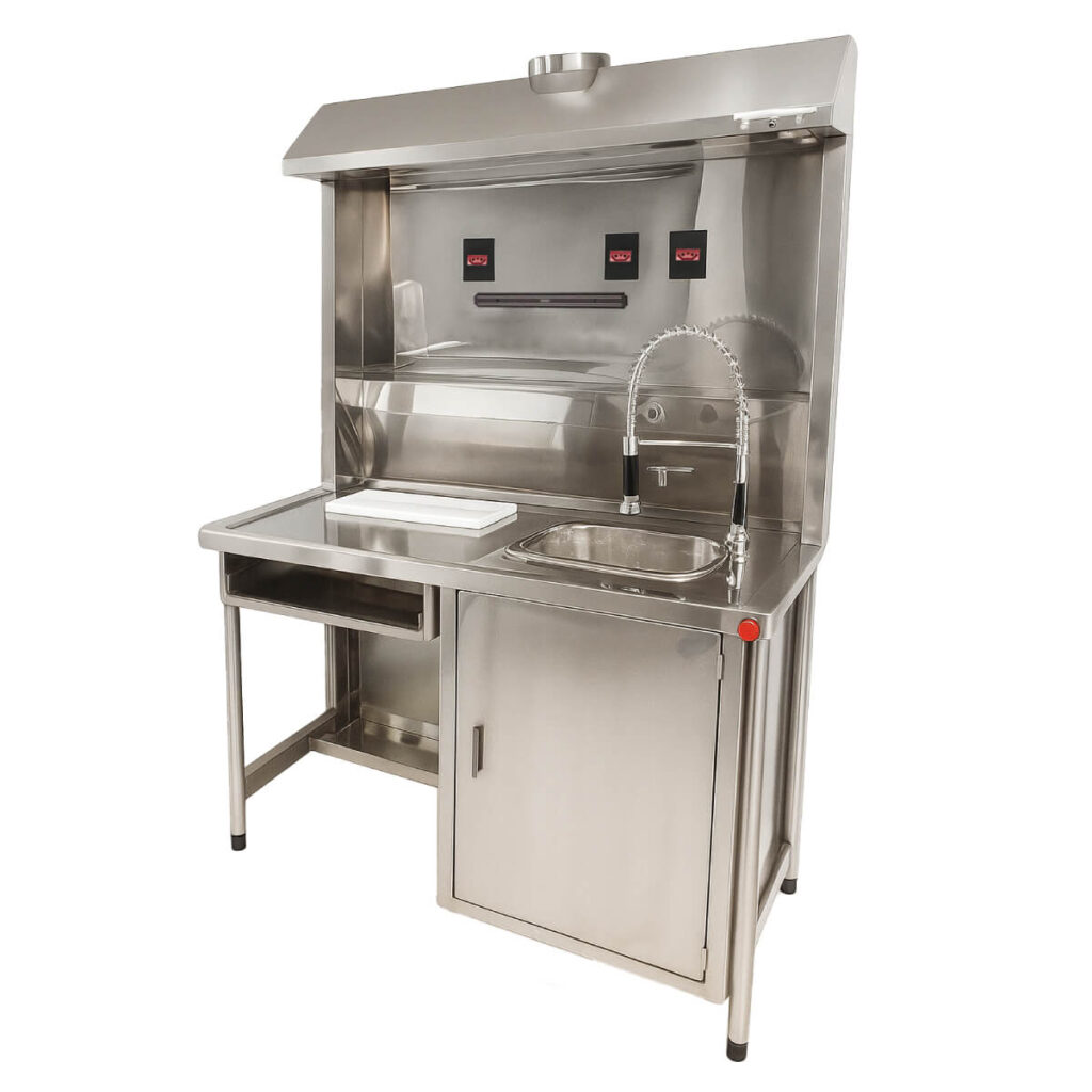 Estação de Macroscopia Hodayalab para análises detalhadas de amostras